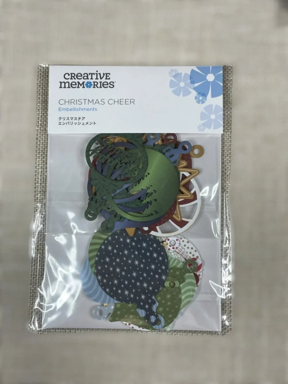 Creative Memories Seasonal Sightings Paper Pack & 4 Embellishment Packs Complete